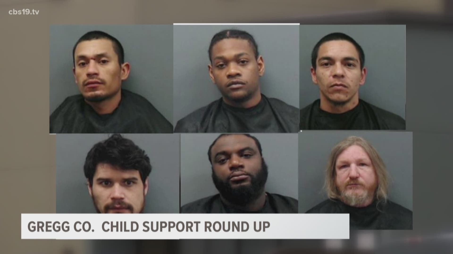 Gregg Co. Sheriff's Office and Attorney General's Office conduct Child Support Round-Up