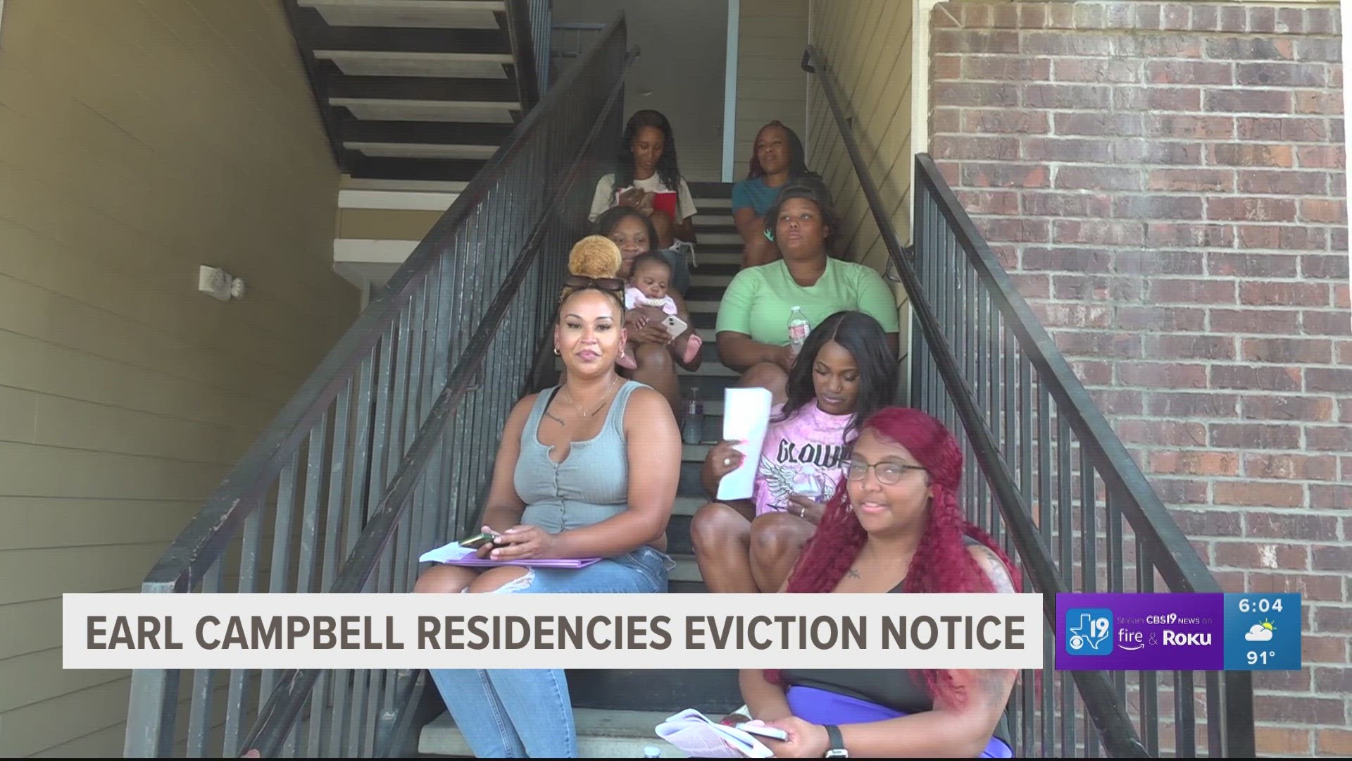 Residents upset after most tenants issued eviction notices at 1 Tyler apartment complex