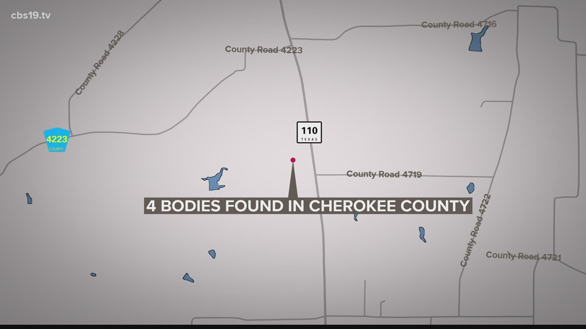 Two people of interest in custody after quadruple homicide in Cherokee