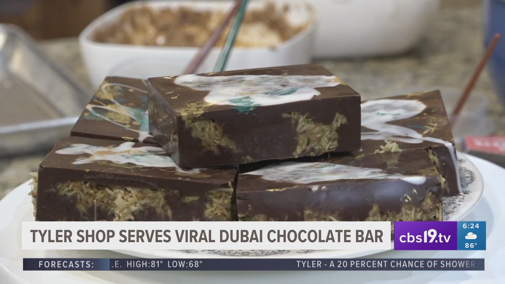 Tiffenii Mumphrey has been baking all her life, but she never thought it could be her full-time job. Now, her orders have been flooded with Dubai chocolate treats.