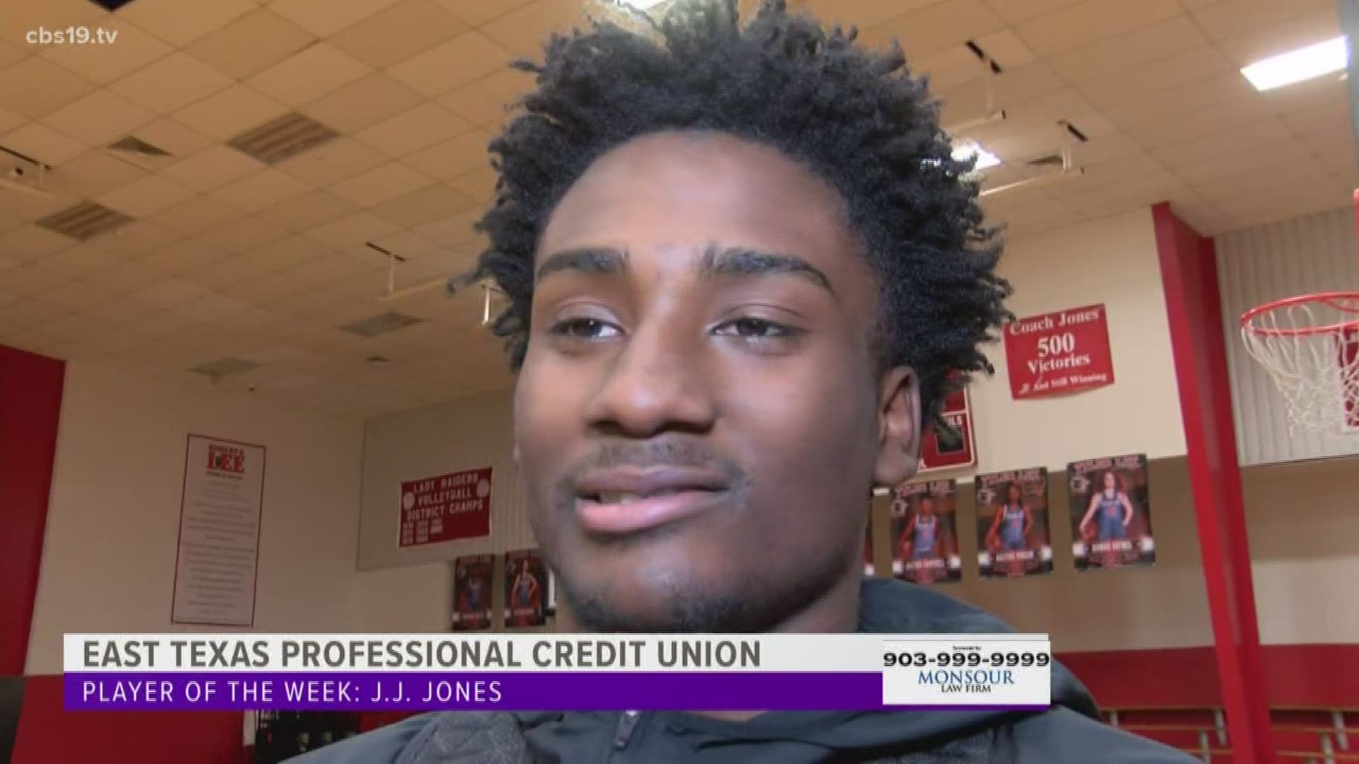 Tyler Lee's J.J. Jones highlights our next East Texas Professional Credit Union Player of the Week.