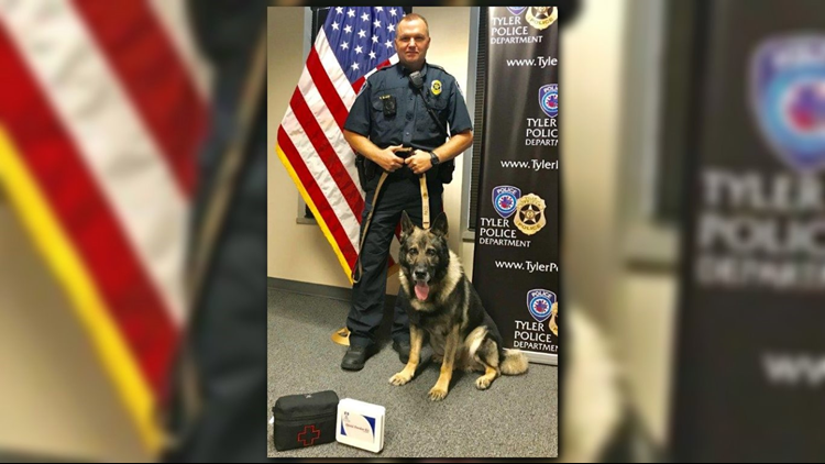 Tyler Police Department announces retirement of beloved K9 officer ...