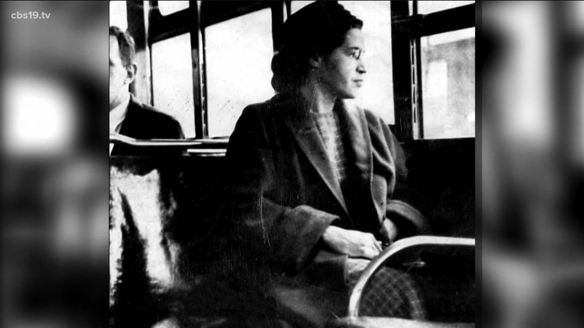 The annual event honors the civil rights activist known for refusing to give up her seat during bus segregation in the 1950s.