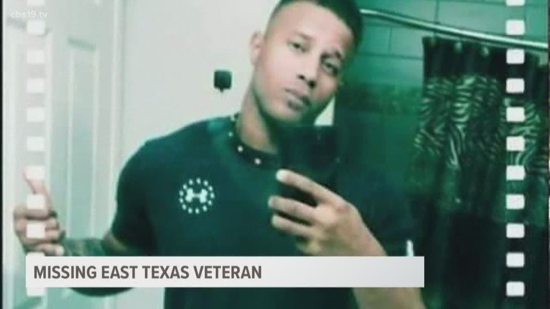 Terrell Martin, a missing East Texas veteran was last seen in Beaumont, Texas.
