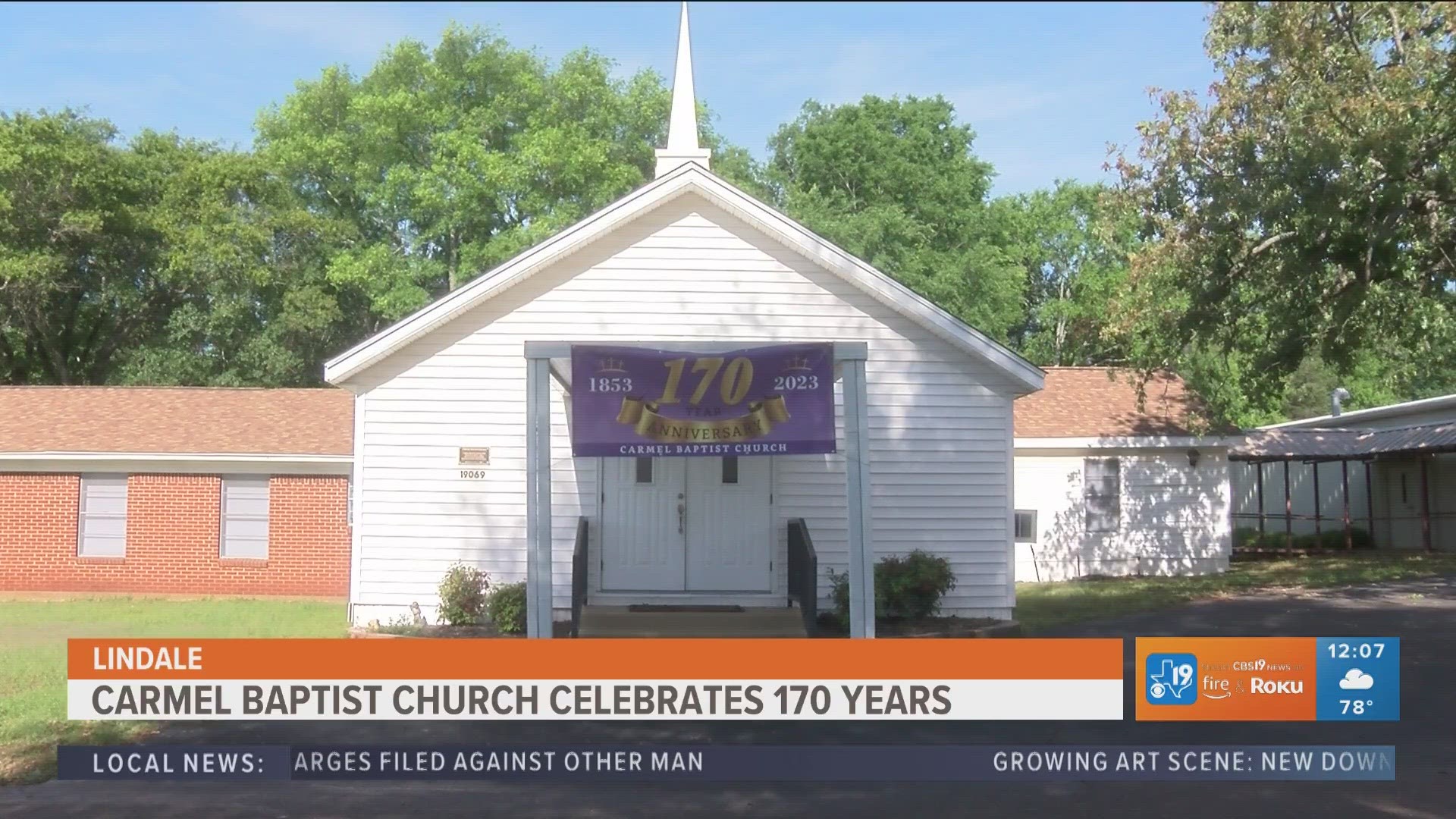 Carmel Baptist Church in Lindale celebrates 170th anniversary this Sunday