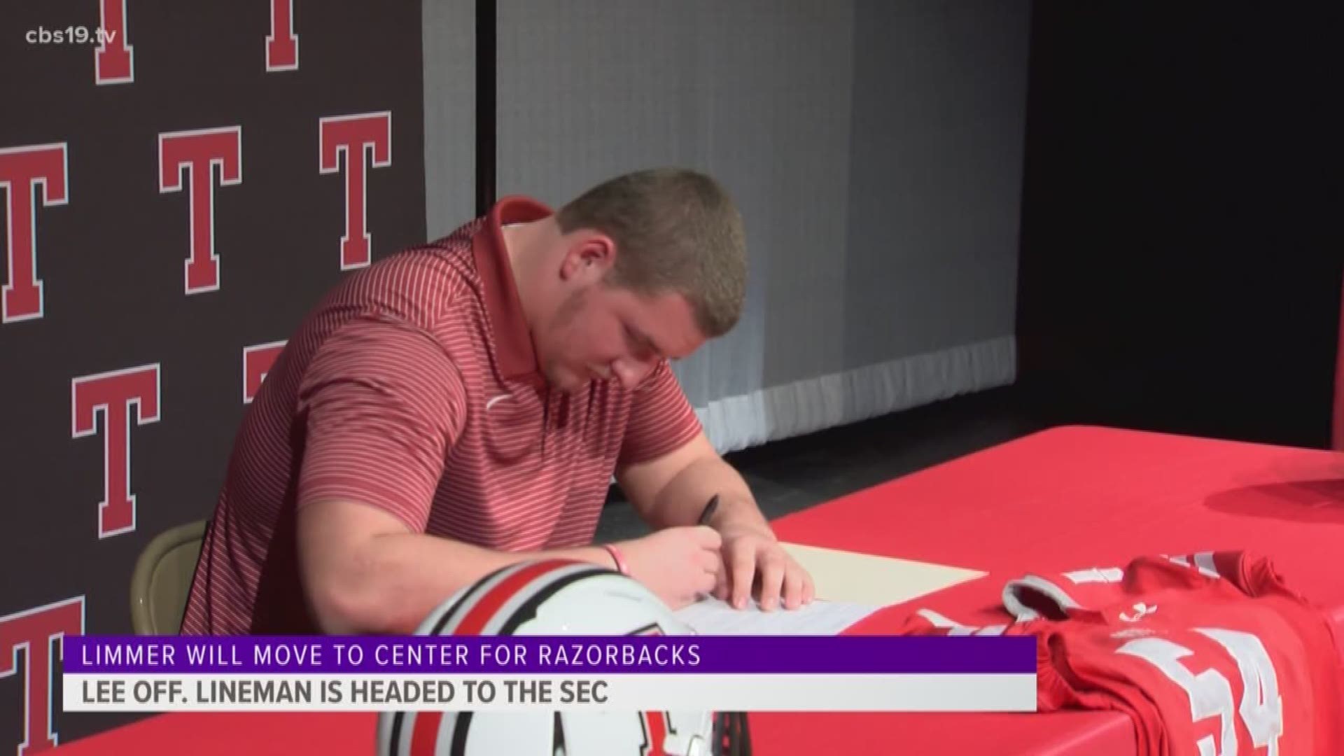 Lee offensive lineman heads to the SEC