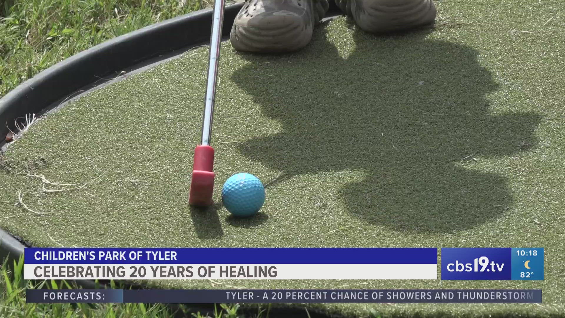 The Children’s Park of Tyler hosted ‘Putt Putt in the Park’ Saturday. Some family fun all part of an anniversary event with a good cause.