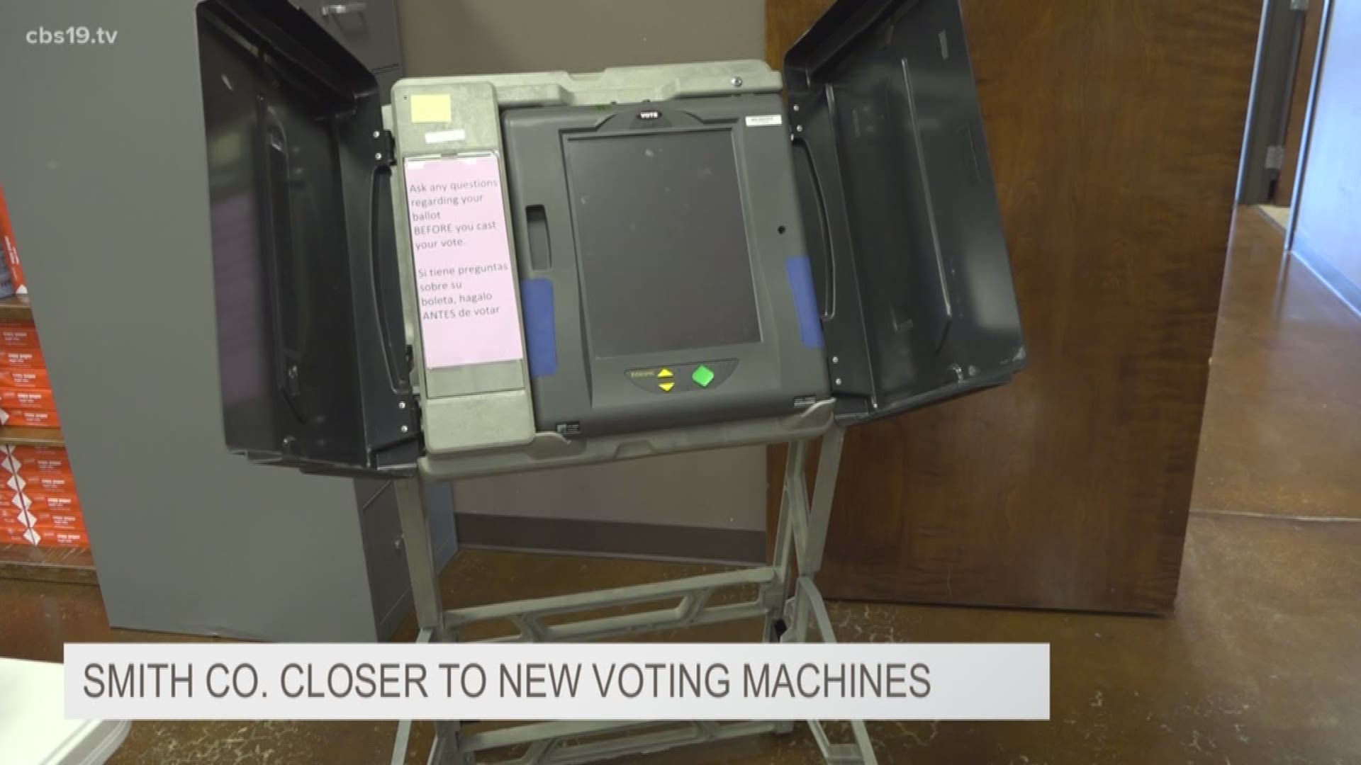 Smith Co. closer to new voting machines 