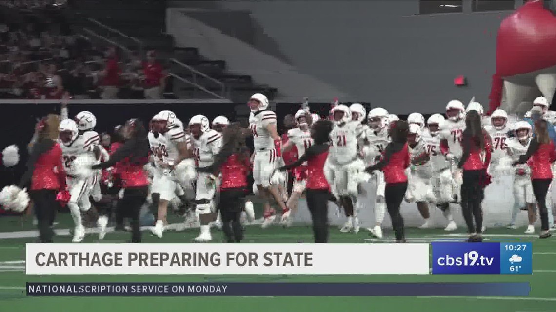 Carthage prepares for another state championship appearance