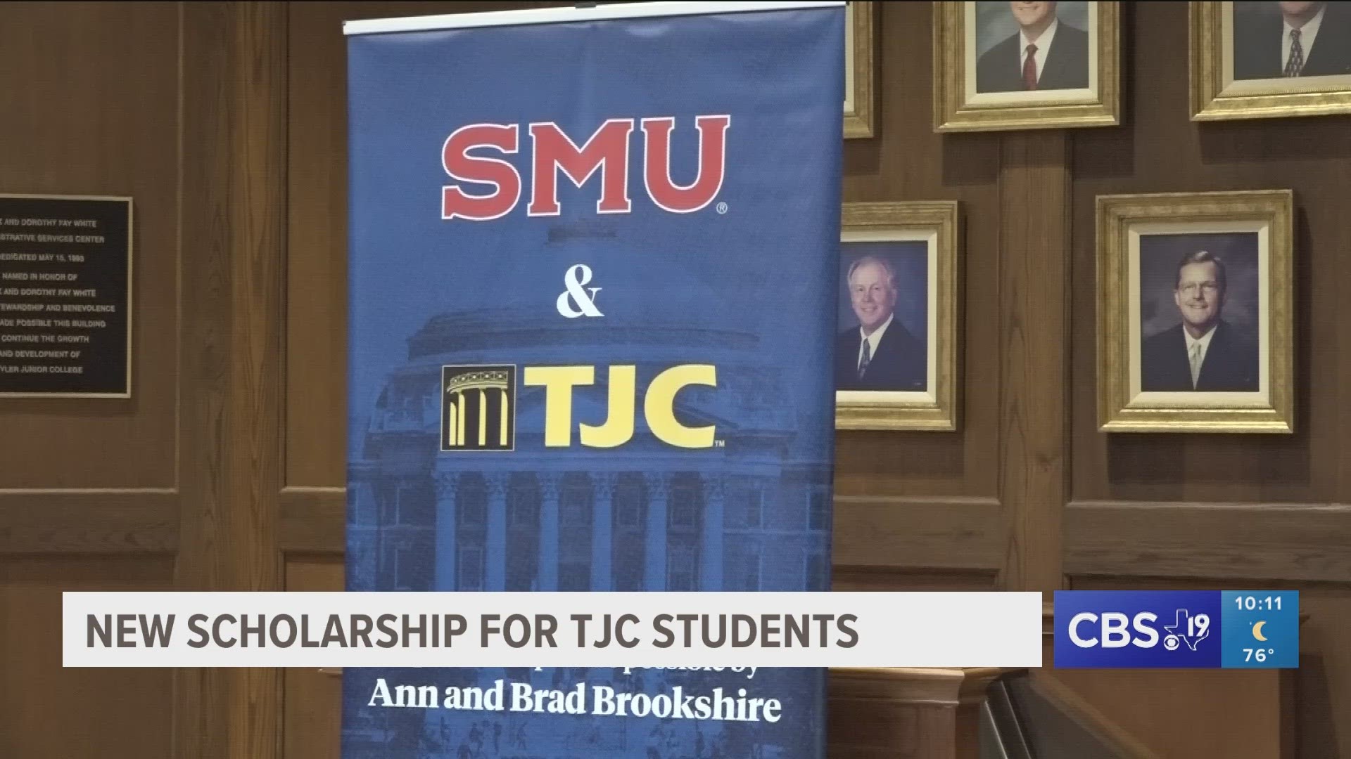 TJC, Southern Methodist University in Dallas establish scholarship to ease transferring to 4-year university
