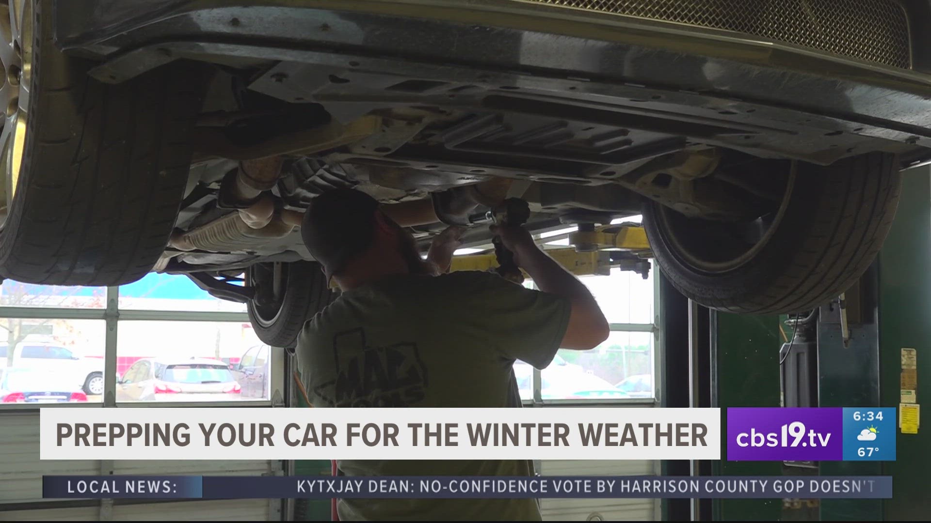 Experts offer tips on getting vehicles winter ready ahead of incoming freezing weather in East Texas