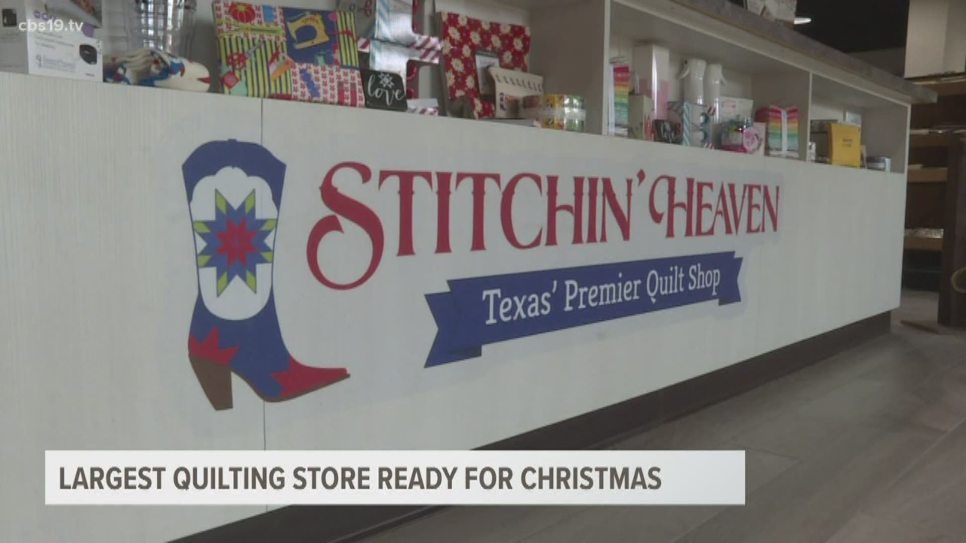 Stitchin' Heavan recently moved back to Quitman in a new location that's 17,500 square feet, making it the largest quilting store in Texas.