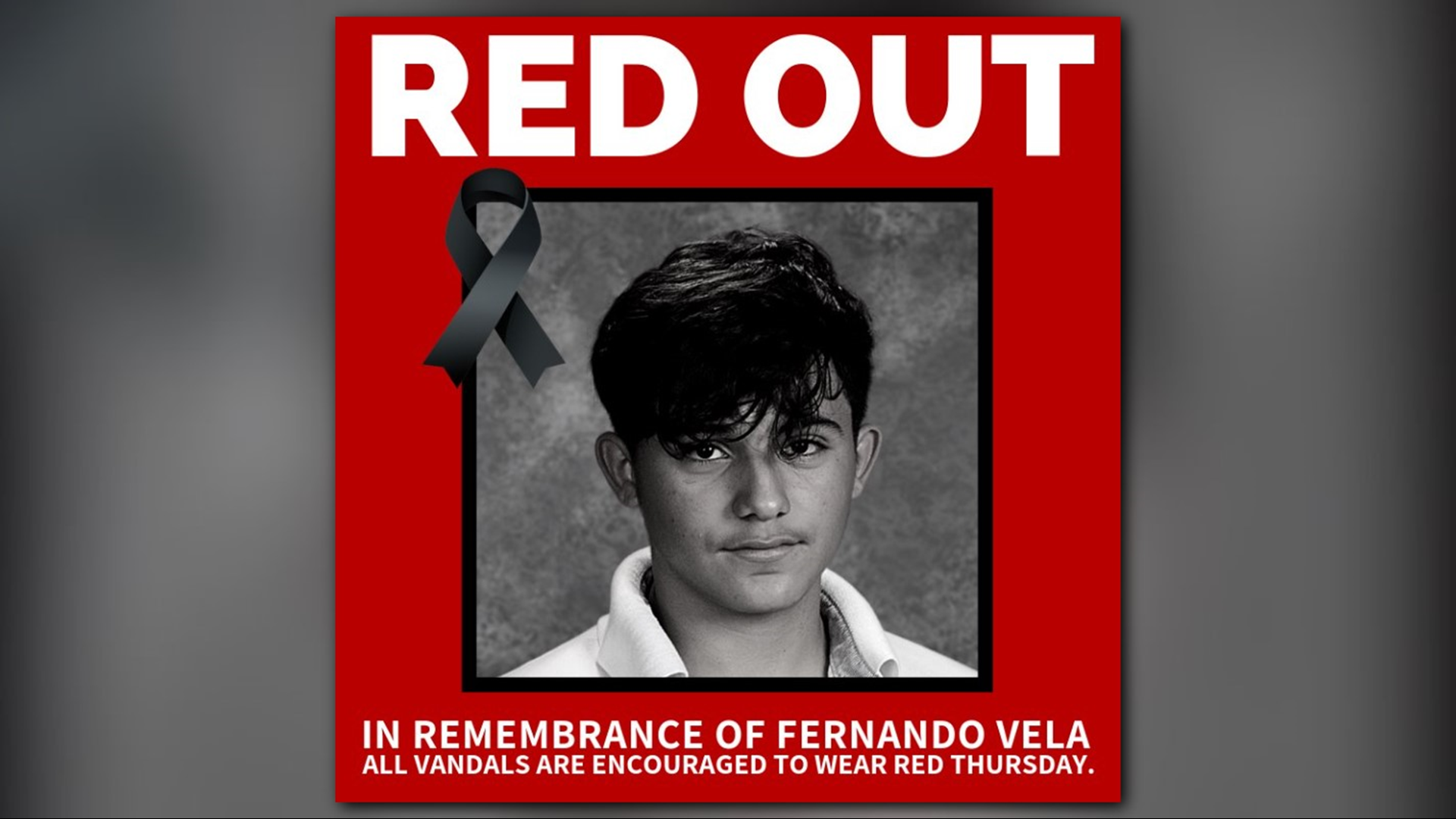 Van ISD to hold 'Red Out' Thursday honoring life of student killed in