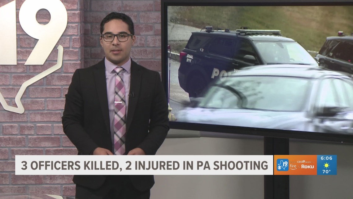 3 officers killed, 2 injured in Pennsylvania shooting | cbs19.tv