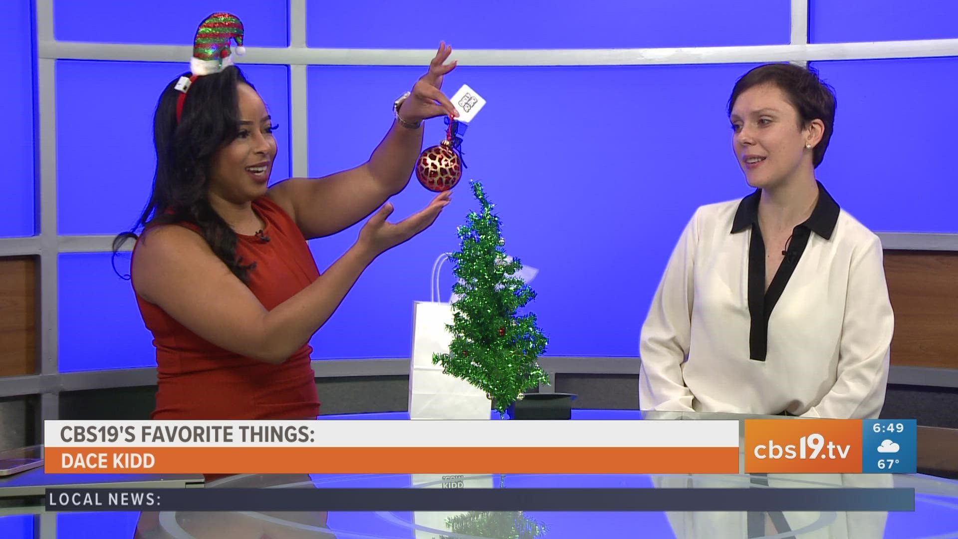 CBS19 is celebrating East Texas this holiday season with a list of our favorite things! Today’s item is a custom ornament by Dace Kidd.