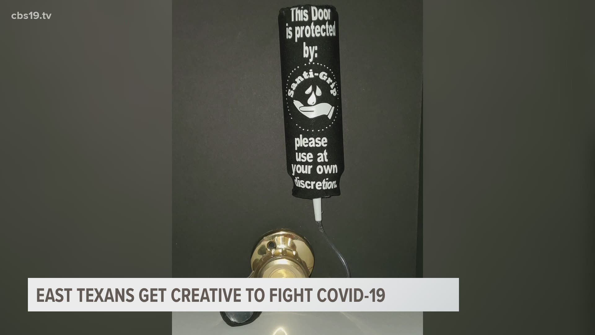 The fight against the coronavirus has prompted many people to get creative.