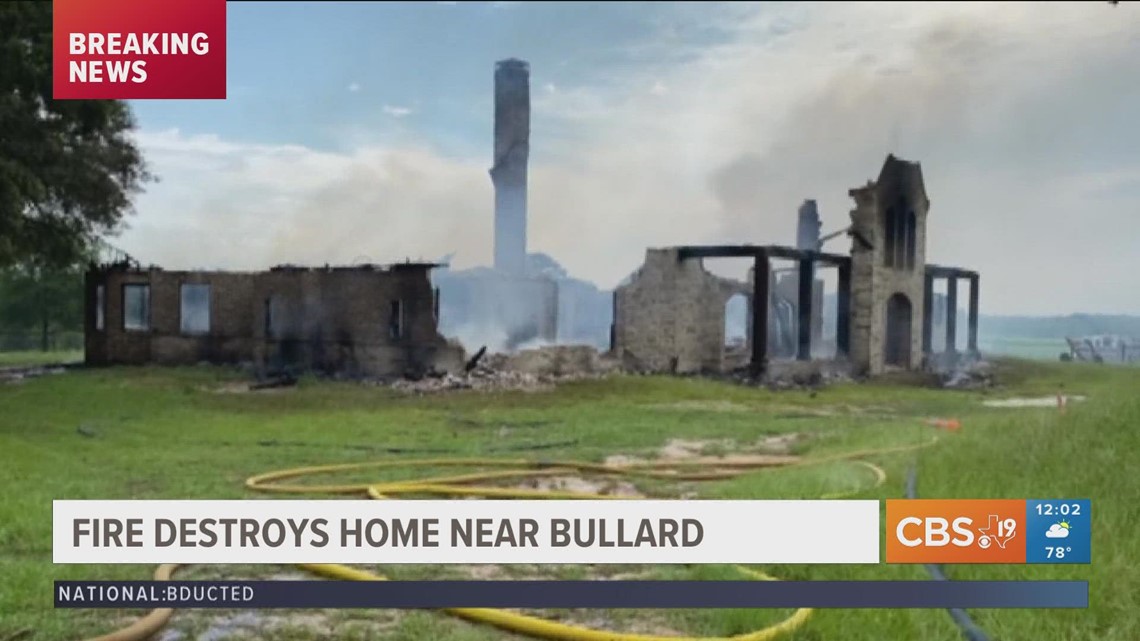 19 ON SCENE Family's 'dream home' destroyed in massive blaze near