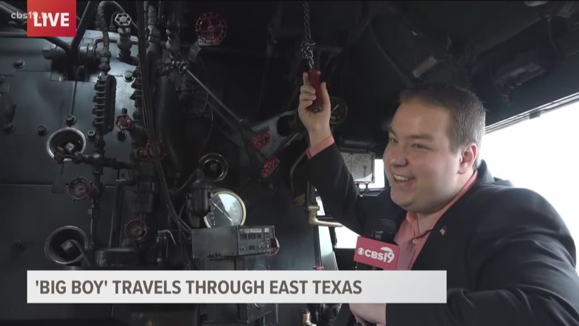 Have you ever seen a big train and just wanted to blow the whistle? Well Meteorologist Michael Behrens has, and now he has actually lived that dream!