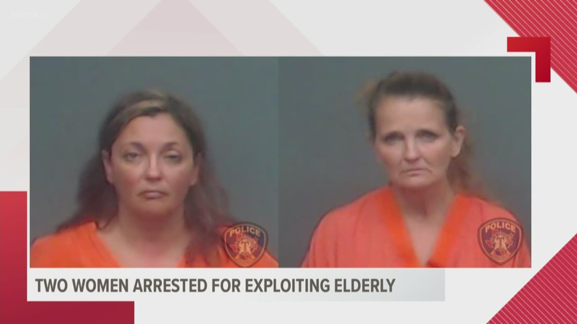 Officials say the actions of Patricia Richardson and Rhonda Latham left the women broke and living month-to-month.