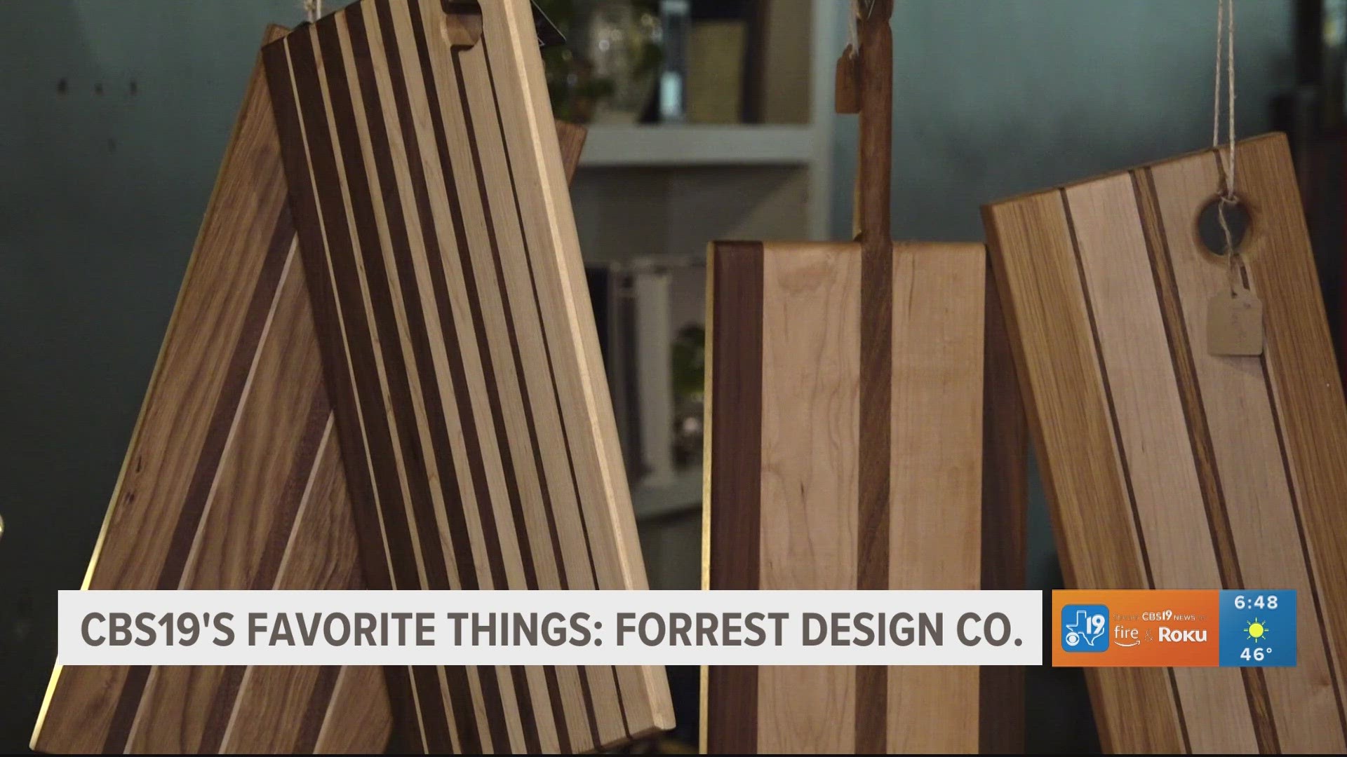 CBS19's FAVORITE THINGS: Charcuterie board from Forrest Design Co. in Jacksonville