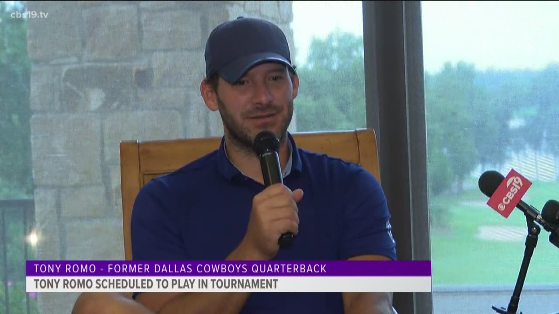 Former Dallas Cowboys quarterback Tony Romo is one of the many golfers participating in the tournament and tees off at 8:24 a.m. on Hole 10.