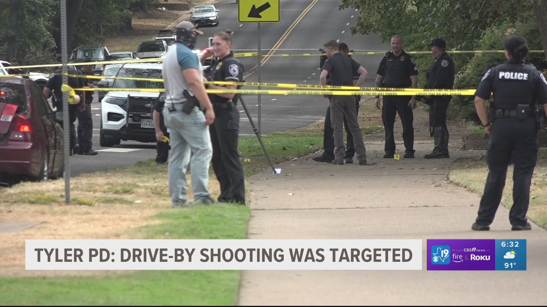 POLICE: People detained, no arrests made in connection with targeted drive-by Tyler shooting near Hubbard Middle School