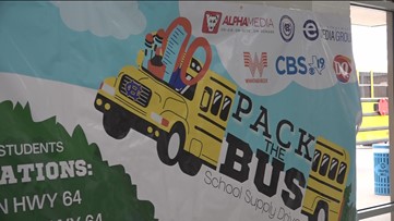 Pack the Bus Drive to help families in Chapel Hill ISD