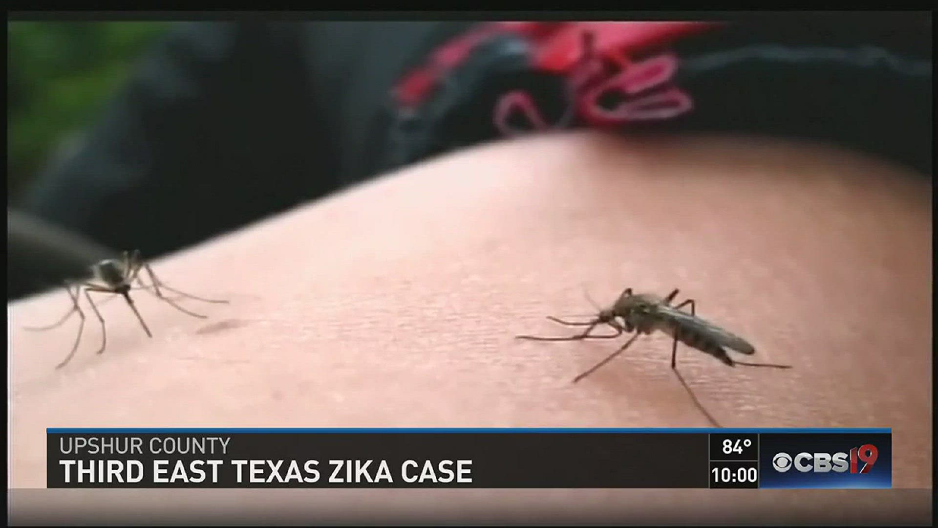 Upshur County has recorded its first case of Zika Virus.