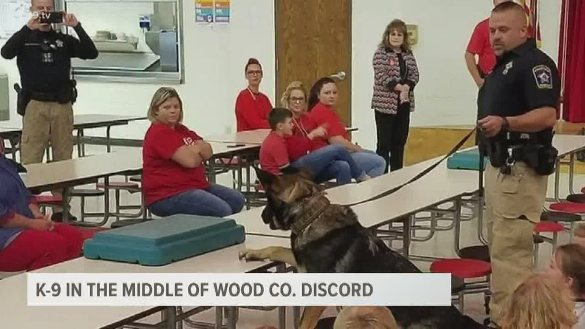 K-9 in the center of Wood County conflict