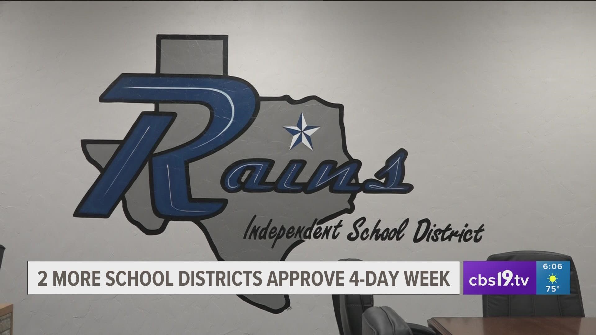 Superintendent Jennifer Johnson with Rains ISD says the trend is a response to the nationwide shortage of teachers.