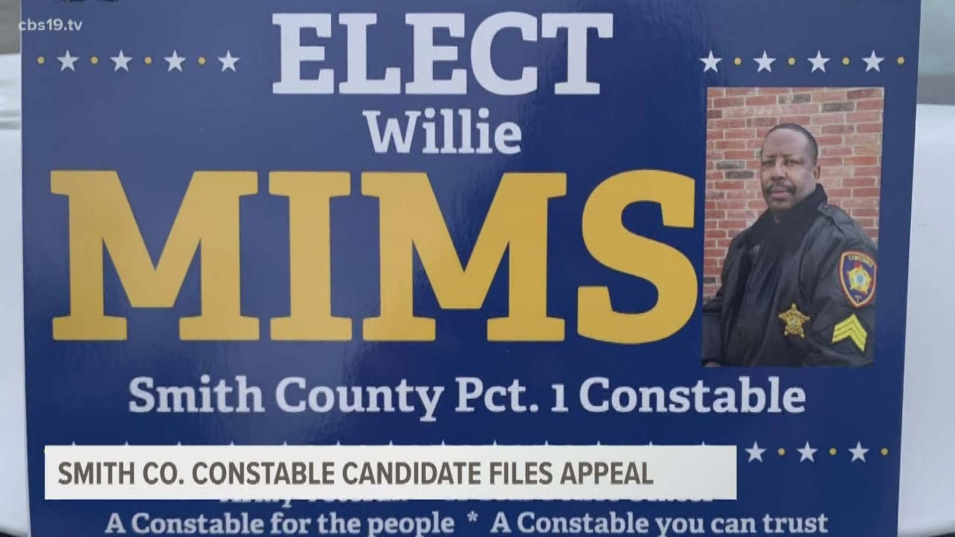 Willie Mims Jr. says he’s trying to clear confusion around his campaign for Smith County Precinct 1 Constable.