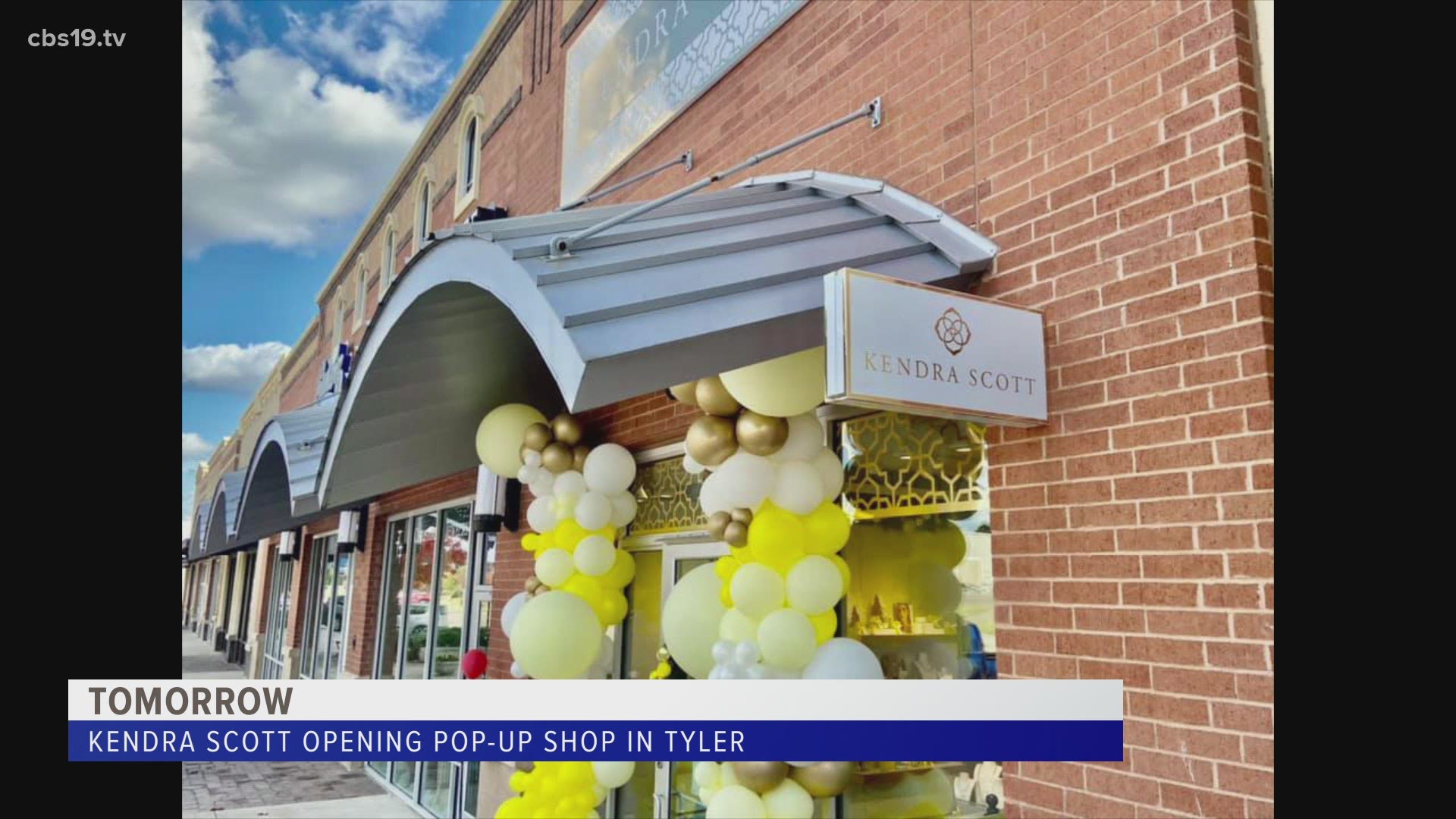 Kendra Scott will open a pop-up store Friday, Nov. 6 in Tyler at The Village at Cumberland Park.