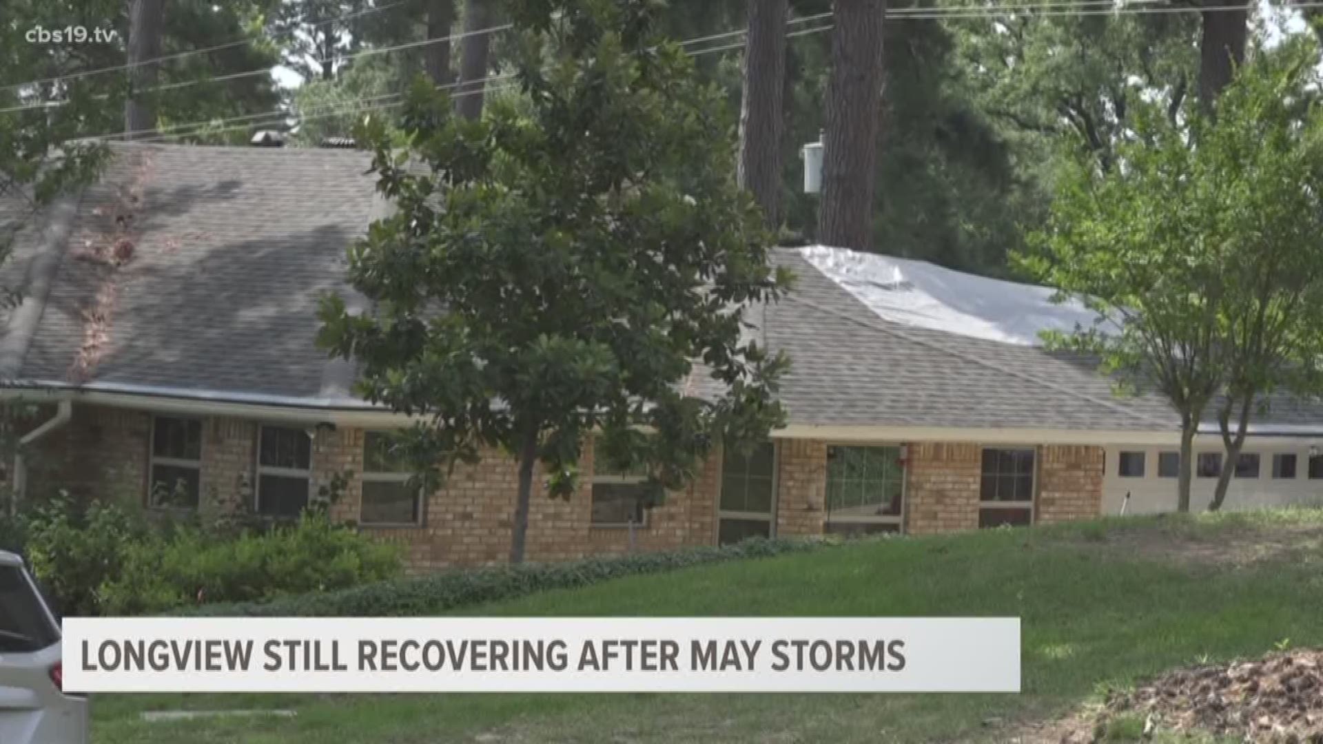 Storms damage from May 8 still remain.