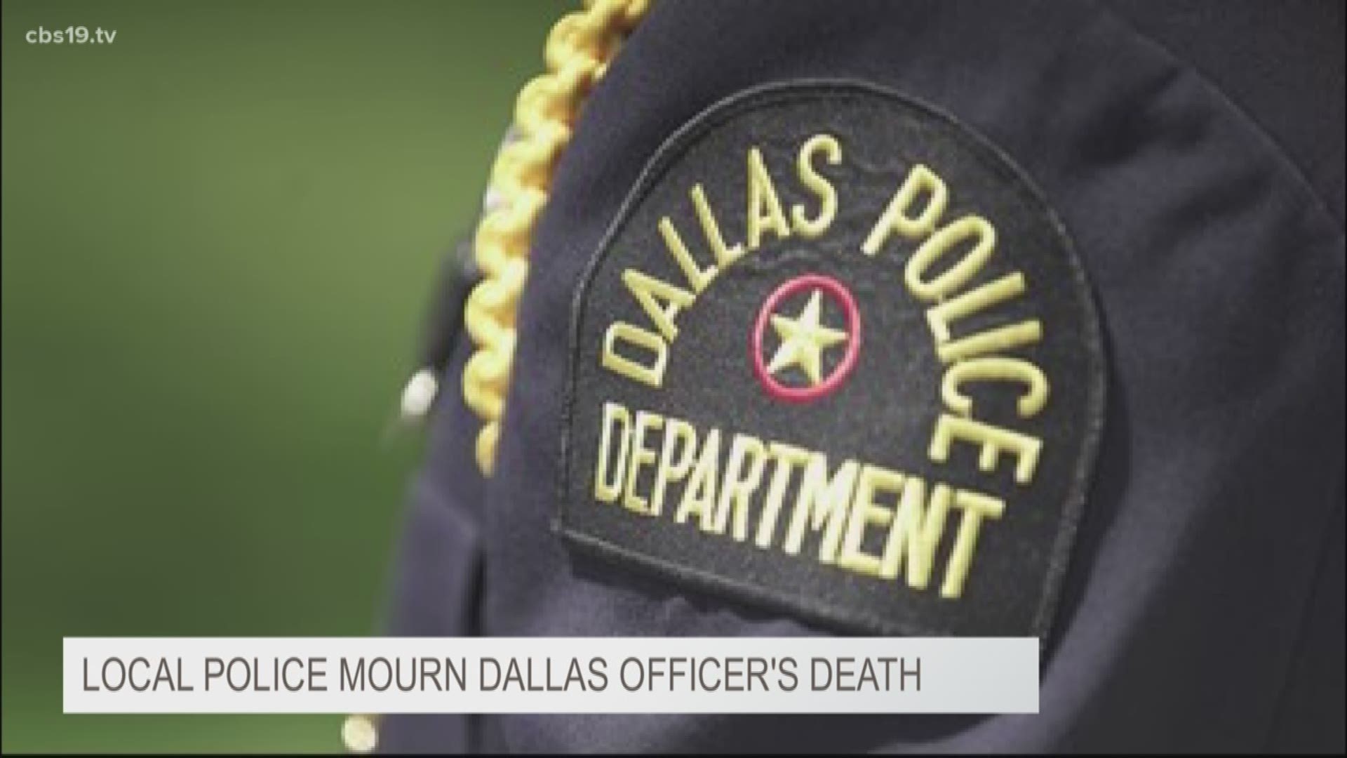 East Texas Law Enforcement honors fallen officer