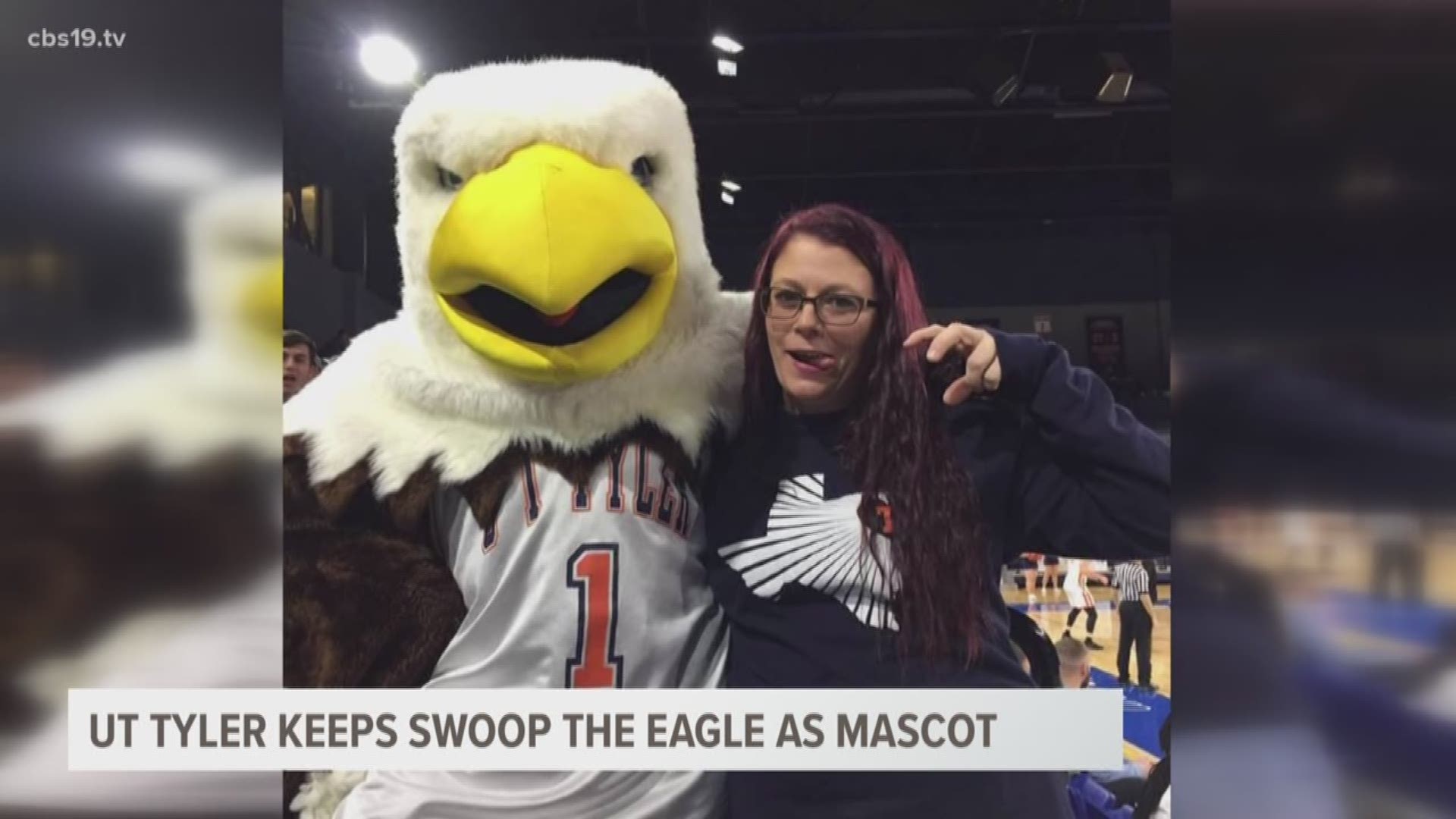 Following UT Tyler's announcement to keep Swoop the Eagle as its mascot, one student shares why she couldn't be more excited for the decision.