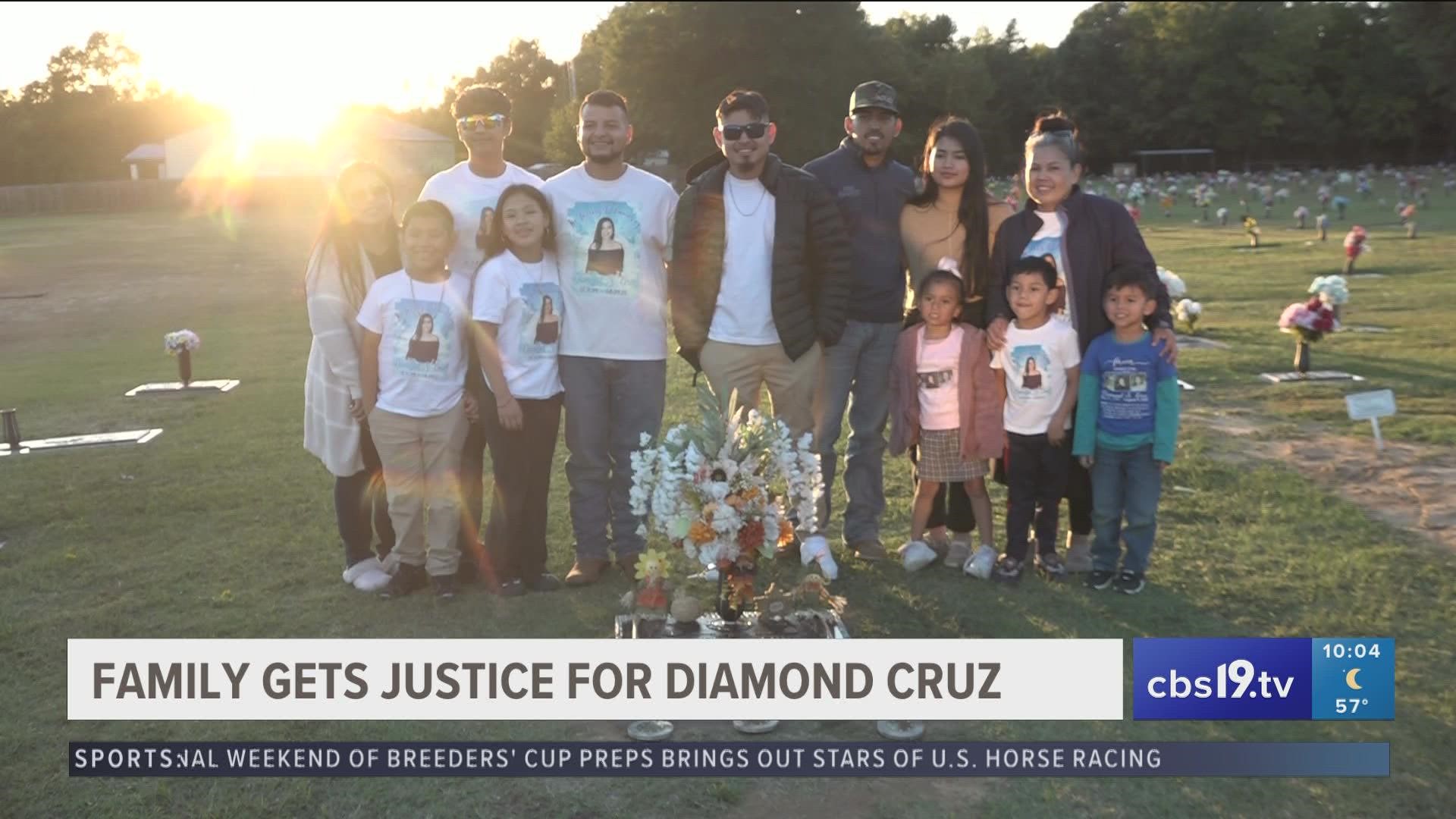 Family get closure in the murder of Diamond Cruz