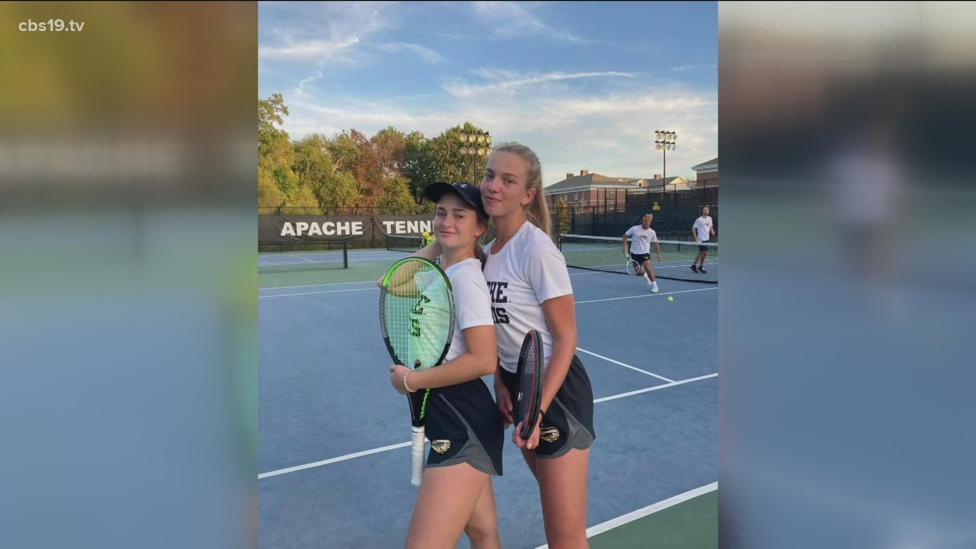 Tyler Junior College Tennis players Yeva Kononovych and Yeva Kramarova talk with CBS19 on how they're being impacted by the War on Ukraine