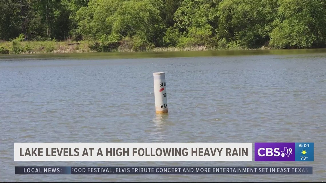 Tyler State Park experiencing higher lake levels due to storms - Vimarsana News