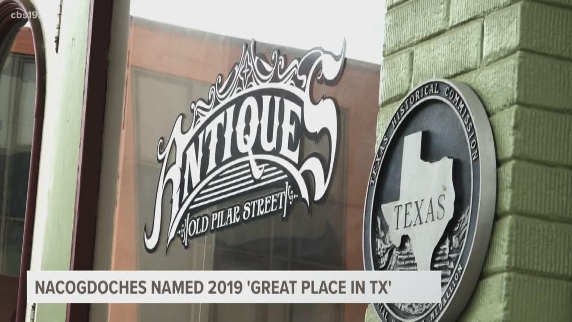 The Texas Chapter of the American Planning Association released the 2019 list of 'Great Places in Texas,' which includes Nacogdoches.