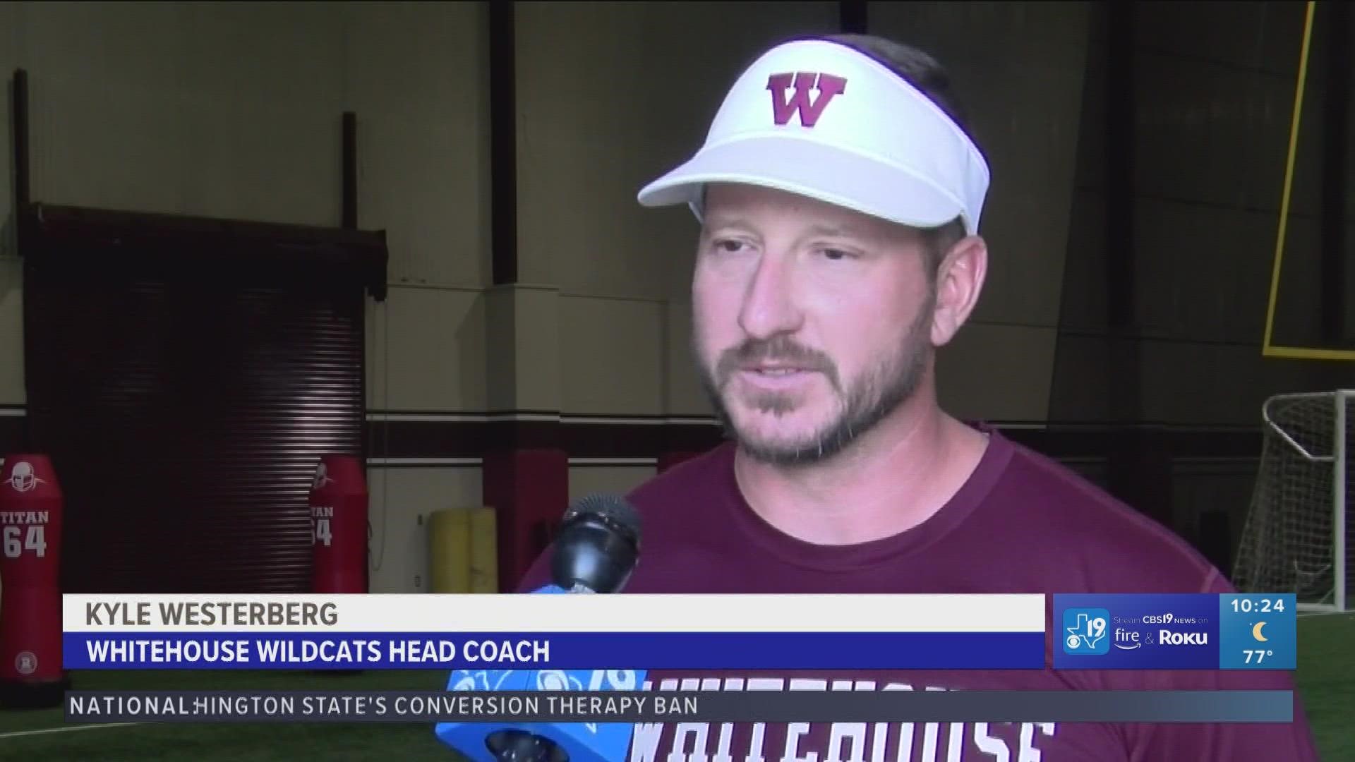 Whitehouse's Kyle Westerberg named CBS19 coach of the week