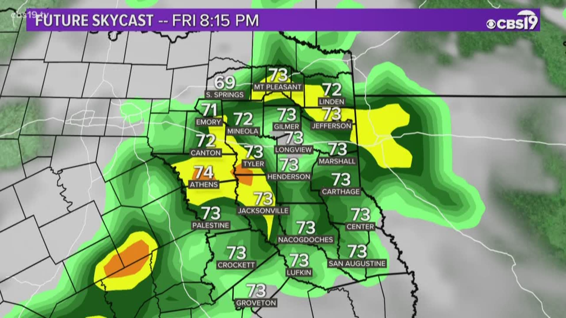 After some dry weather, rain chances are going back on the rise for East Texas. Meteorologist Michael Behrens has the latest.
