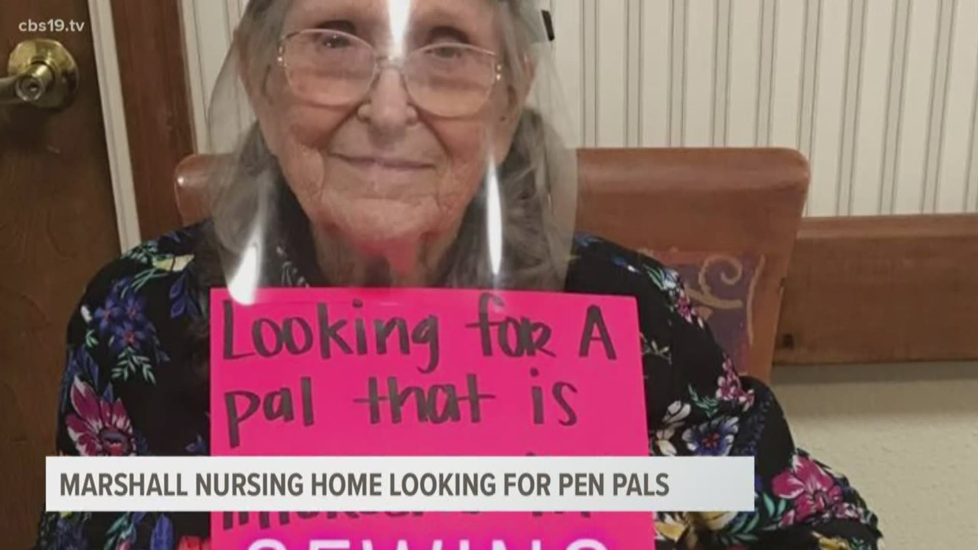 Oakwood House Senior Living, a nursing home in Marshall is connecting residents with pen pals during COVID-19.