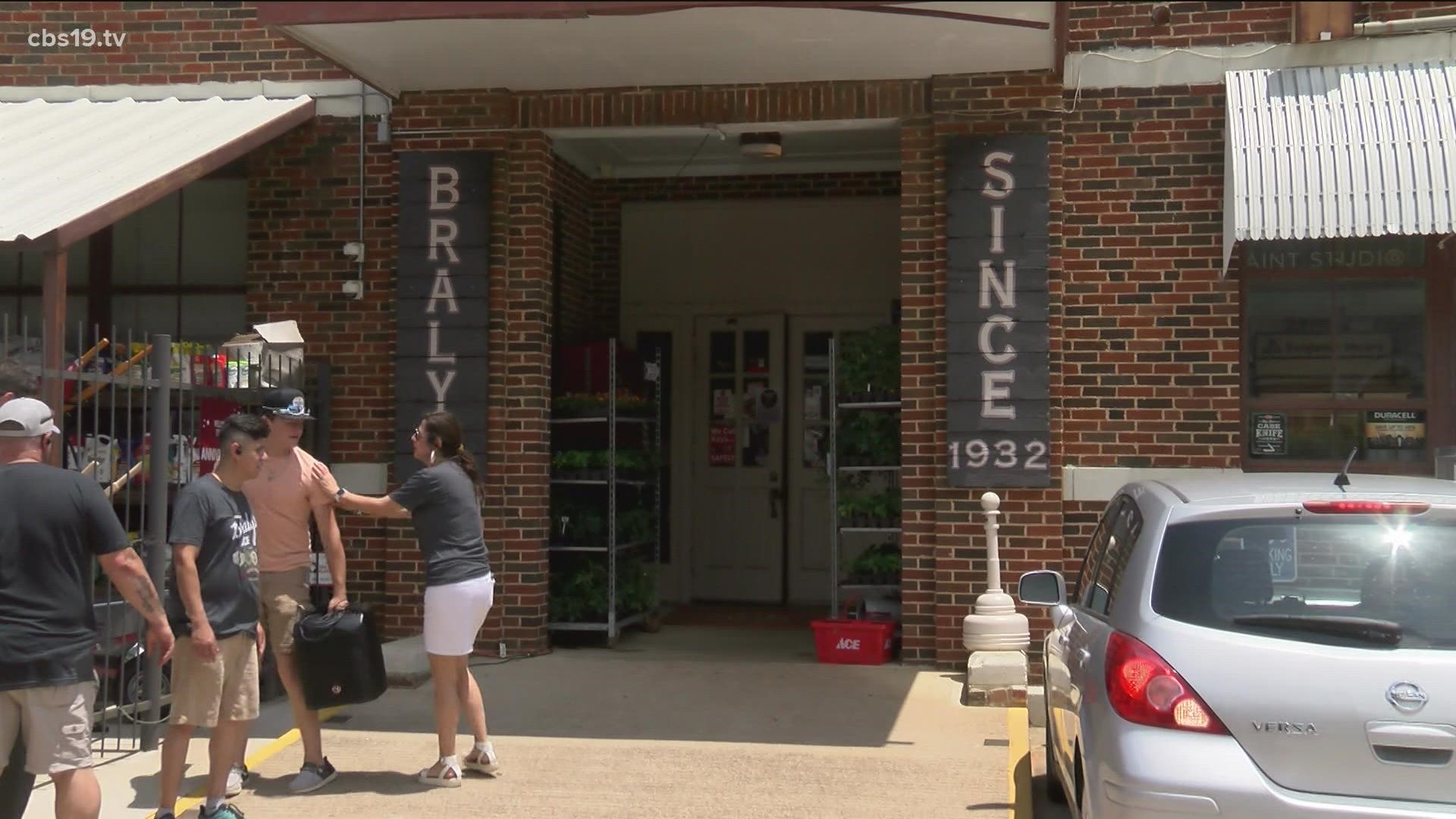 Five generations of the Braly family have managed this successful local store in a beloved elementary school.
