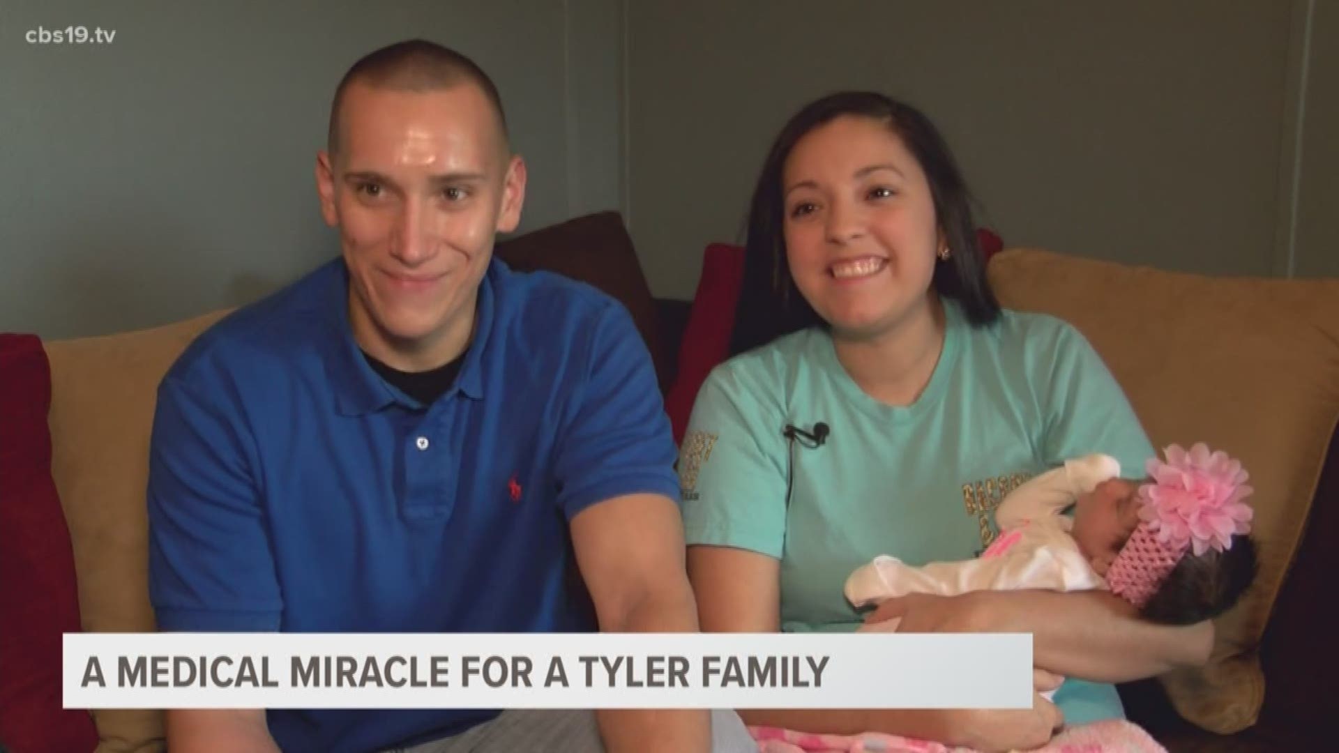 After discovering her unborn daughter had a serious birth defect, a Tyler area mother opted to undergo a pre-natal surgery.
