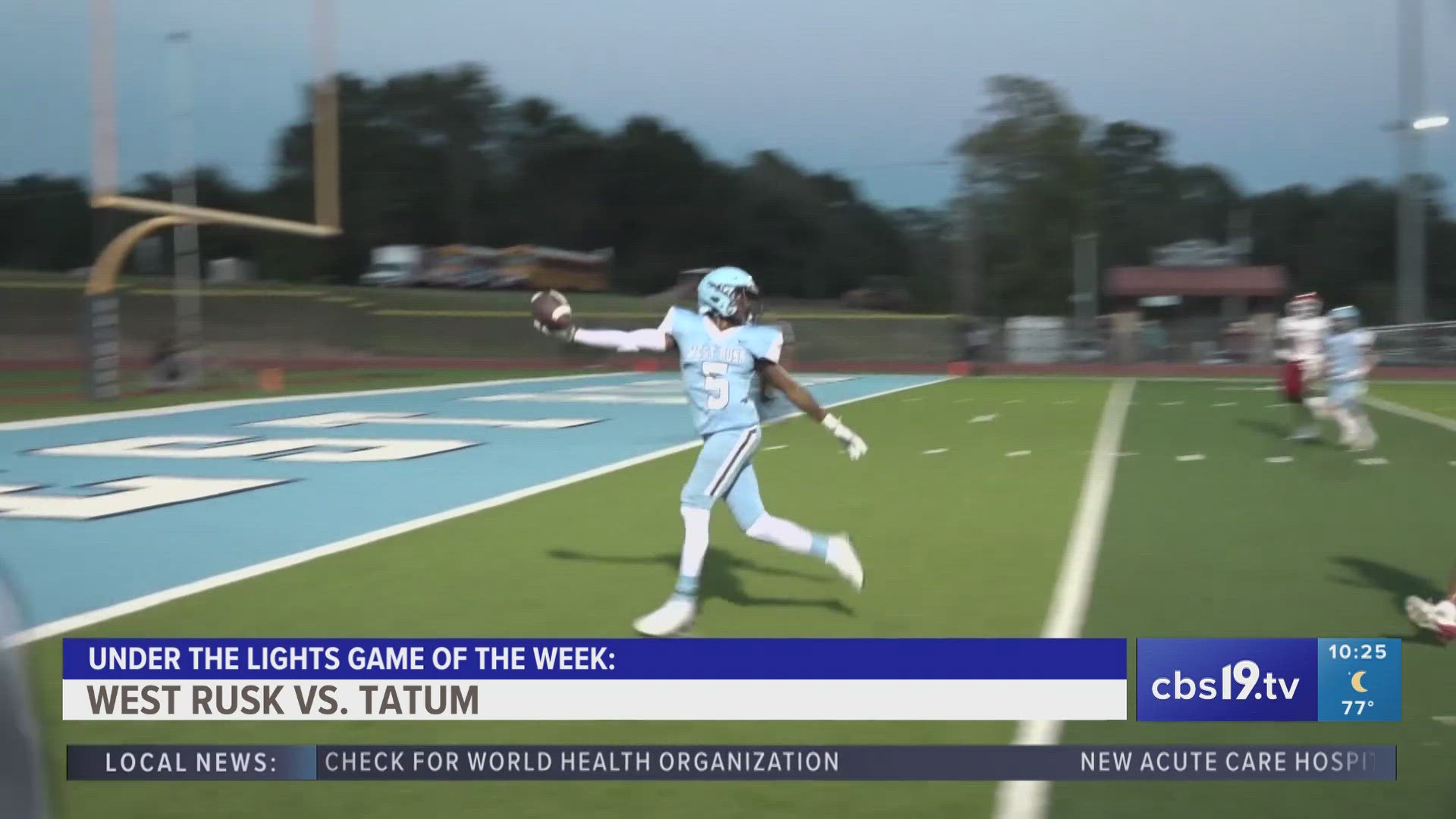 West Rusk head coach Rafe Mata talks the Raiders' tough schedule and this week's game against Tatum.