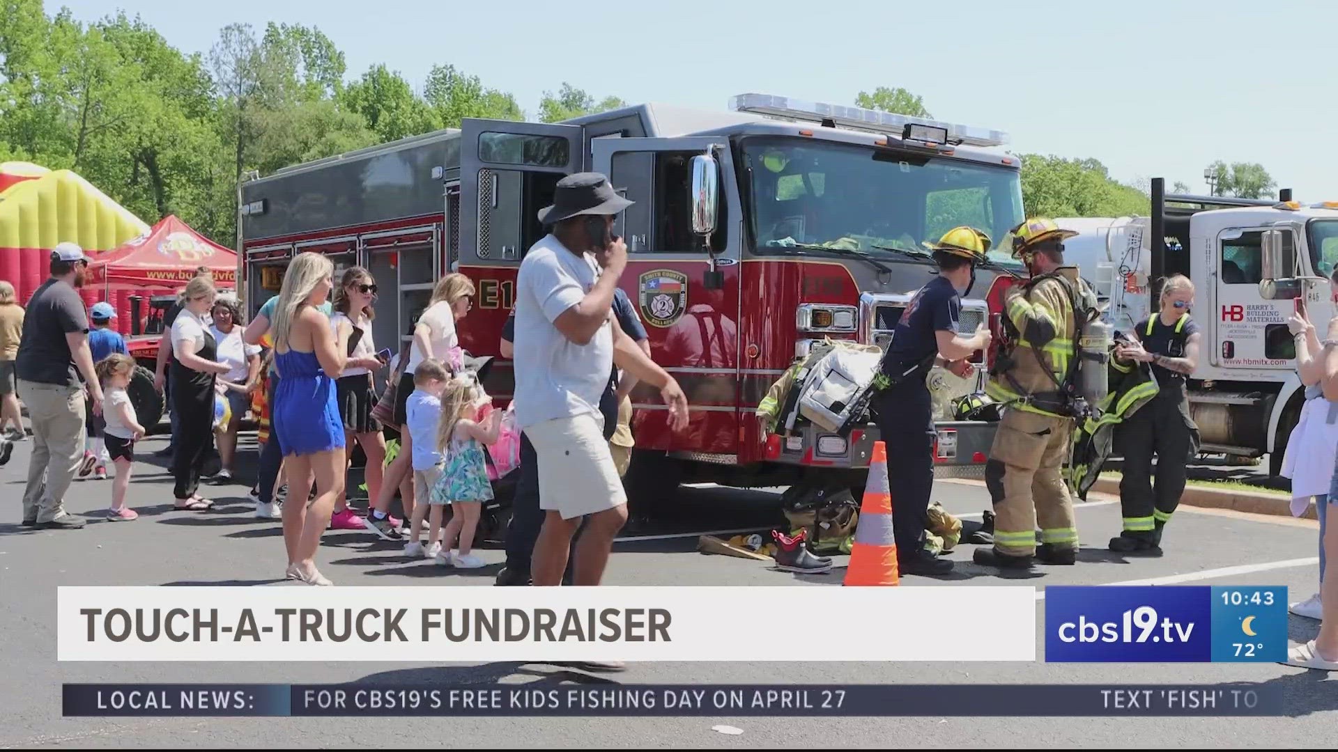 Junior League of Tyler hosts Touch A Truck event | cbs19.tv