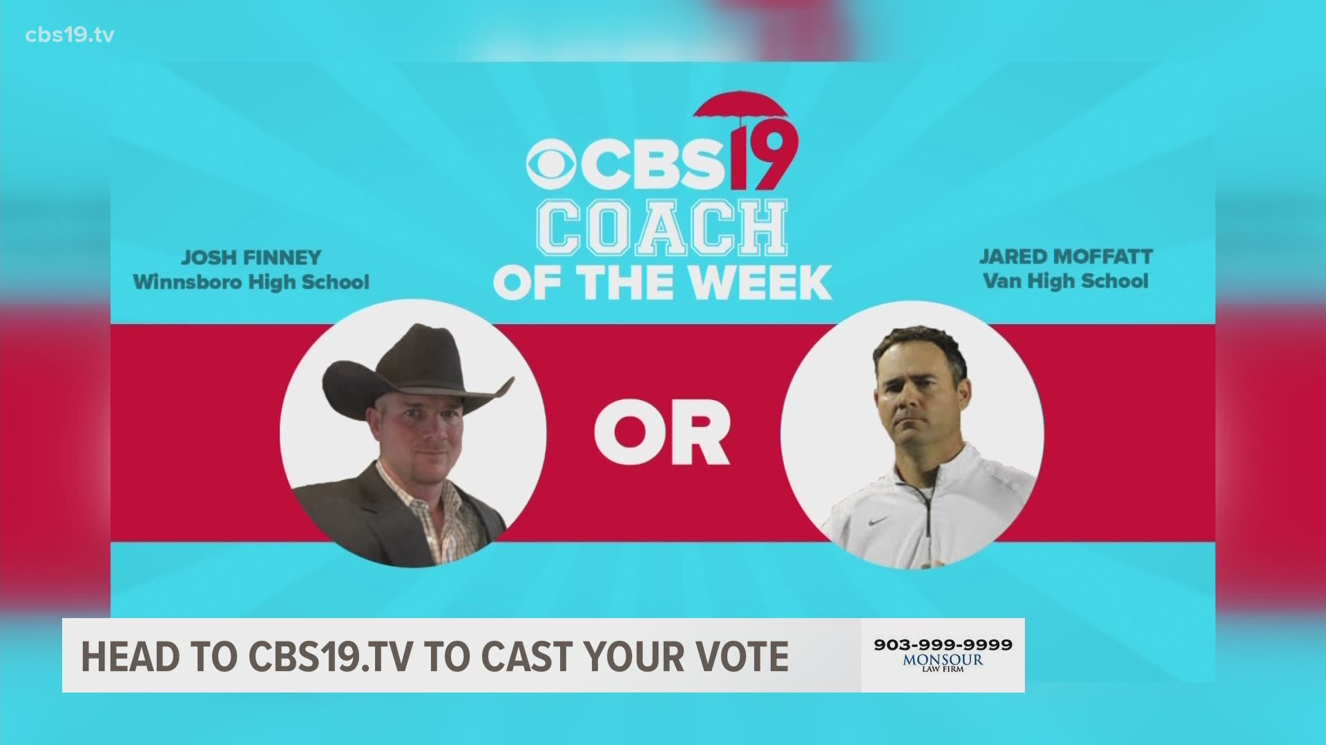 Vote now through Wednesday, Nov. 18, at 11:59 p.m. The winner will be announced Thursday, Nov. 19, on CBS19 News at 6 p.m.!
