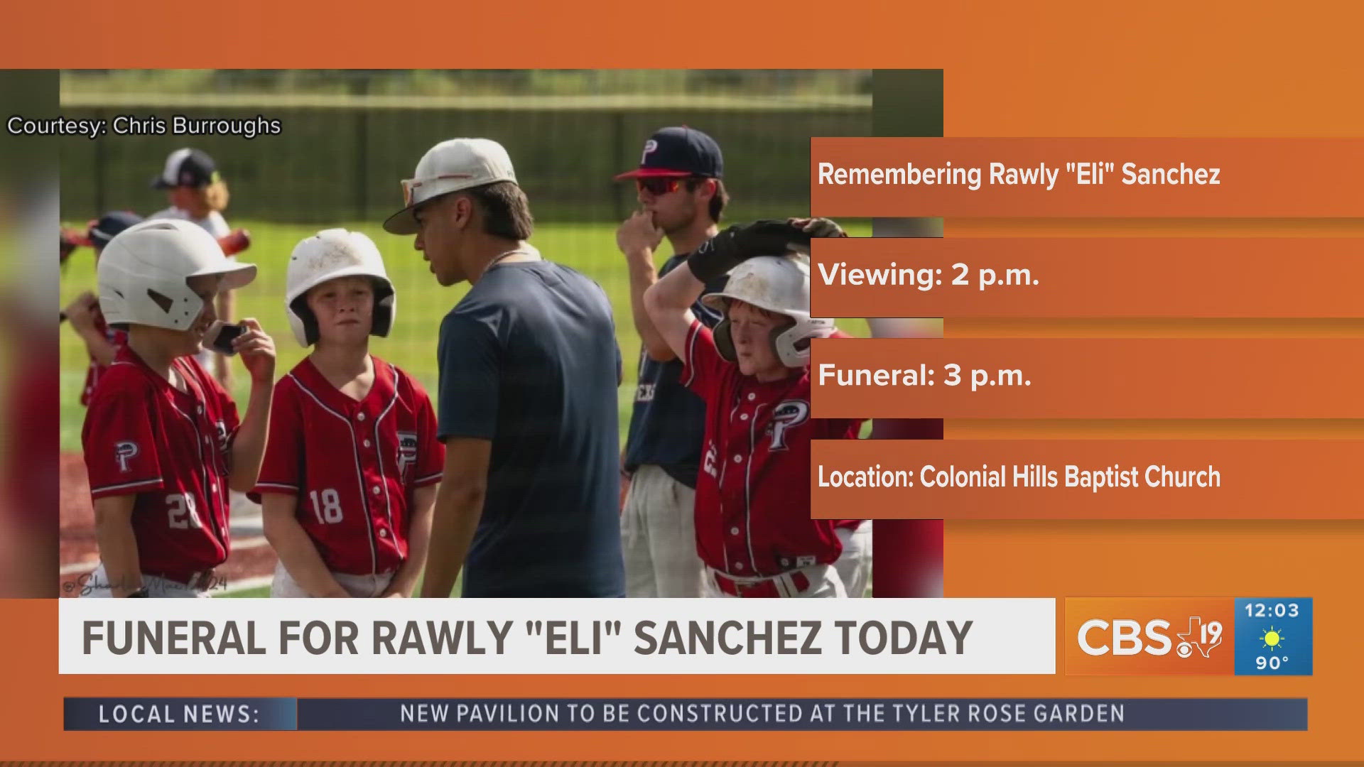 Funeral for Eli Sanchez held Friday