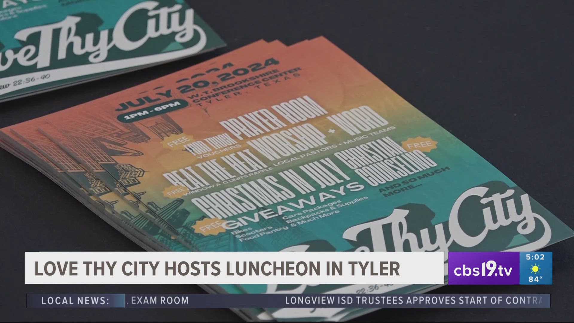 Love Thy City hosts luncheon ahead of summer event with prayer, giveaways