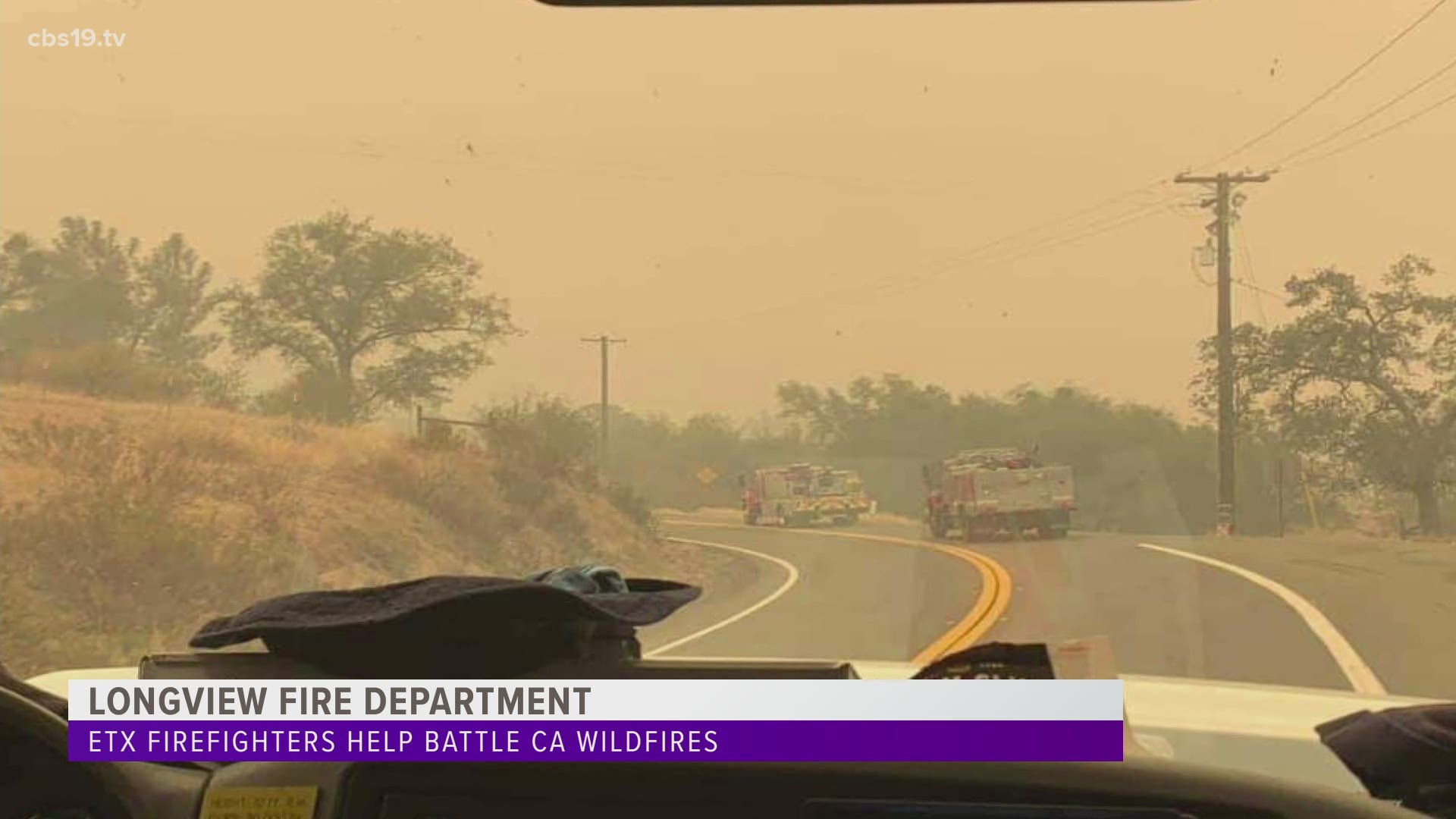 Members of the Longview Fire Department are helping to battle California Wildfires in Fresno.